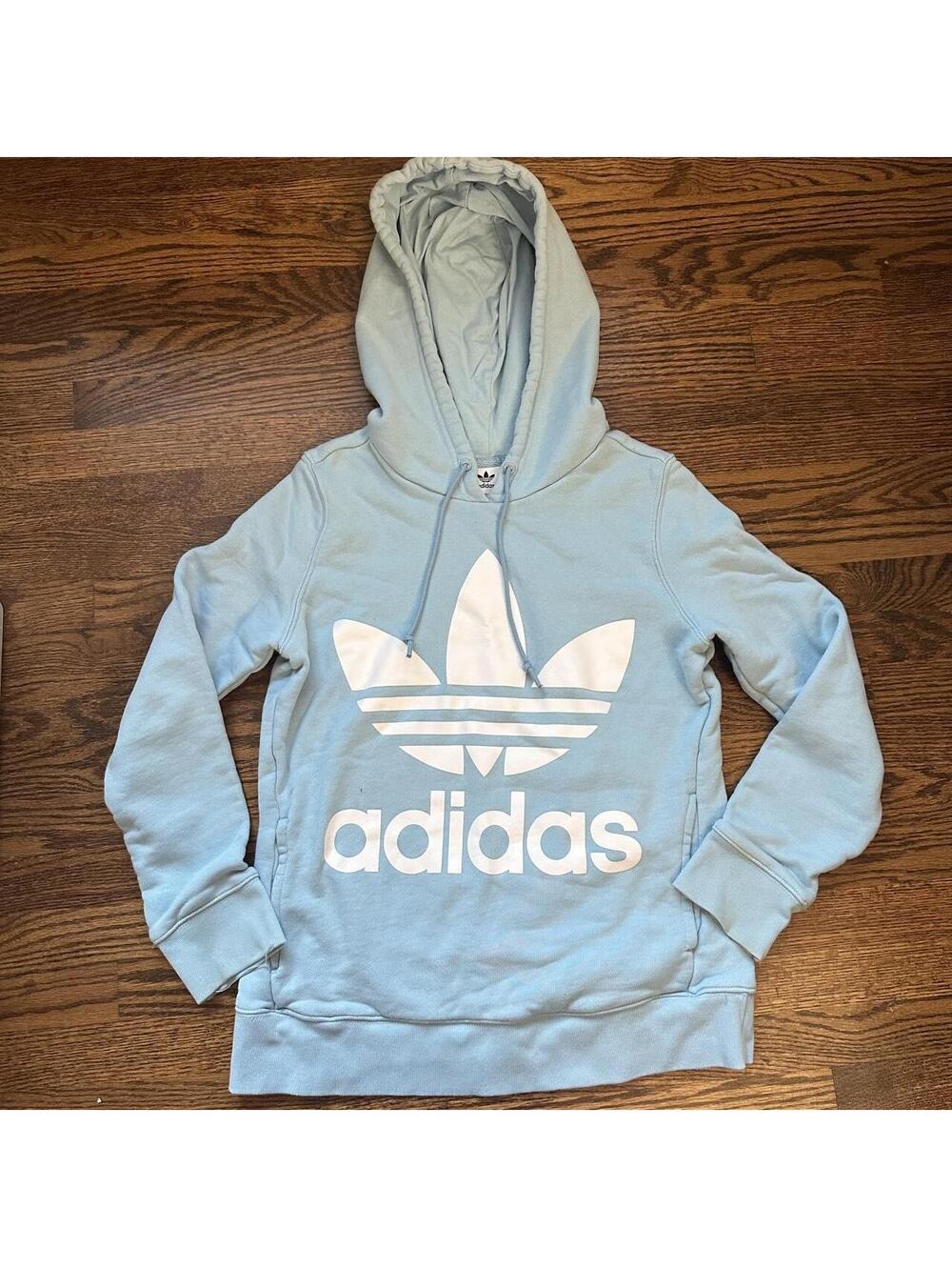Adidas Women's Blue Hoody